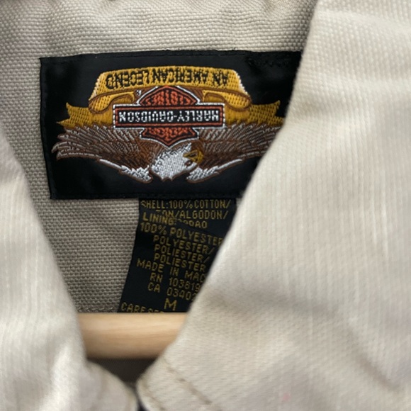 Harley~Davidson Vintage Canvas Jacket NEW - Picture 9 of 11
